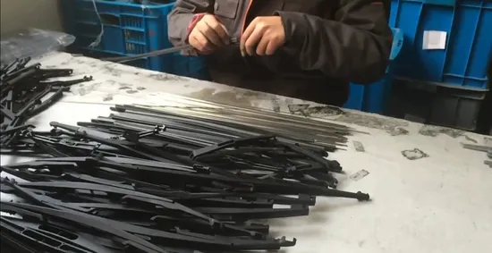 공장 가격 다른 크기 자동차 자동차 액세서리 소프트 후면 와이퍼 블레이드